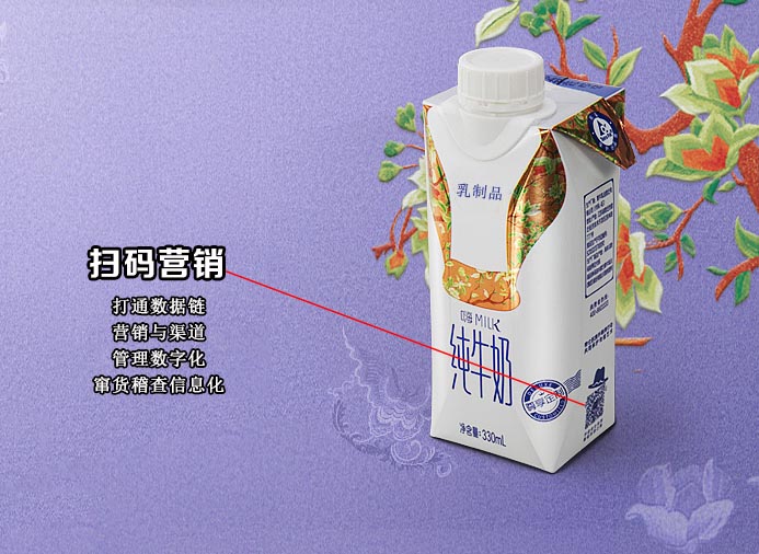 乳制品二維碼掃碼營銷